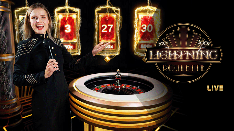Live Lightning Roulette at SpinAUD